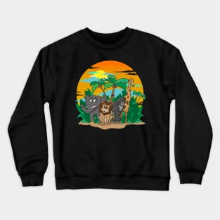 CUTY ZOO Crewneck Sweatshirt